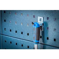 Jeu de crochets simples 40mm pour système mural 10 pcs bgs