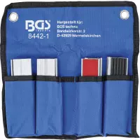 Jeu de mors de protection pour étau - aluminium - 125 mm - 8 pièces