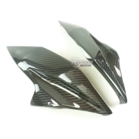 Caches latéraux de tête de fourche carbone kawasaki z800 2013