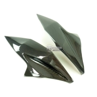 Caches latéraux de tête de fourche carbone kawasaki z800 2013