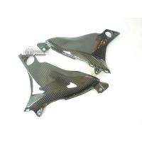 Caches latéraux carbone kawasaki z800 2013