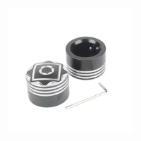 Cache sur boulon essieu avant harley davidson touring electra glide road king