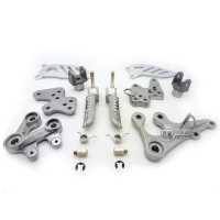 Kit platines reposes pieds avants origine pour suzuki gsxr 1000 05-11