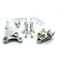 Kit platines reposes pieds avants origine pour suzuki gsxr 600 750 06-10