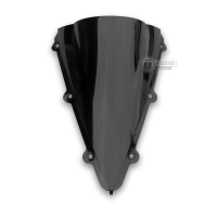 Bulle fumée noire double courbure yamaha r1 2004-2006