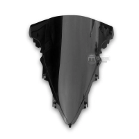 Bulle fumée noire double courbure yamaha r1 2009-2013