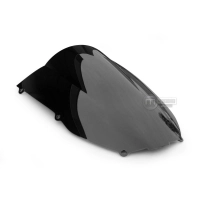 Bulle fumée noire kawasaki zx6r zx6 2000-2002
