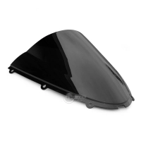 Bulle fumée noire double courbure kawasaki zx10r zx10 2006-2007