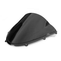 Bulle fumée noire double courbure kawasaki zx10r zx10 2006-2007