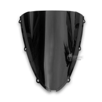 Bulle fumée noire double courbure kawasaki zx10r zx10 2006-2007