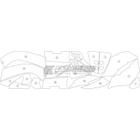 Film de protection anti-gravion eazi-guard® pour ducati   959 panigale 2016-2017