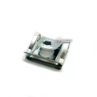 Kit de fixation dzus argenté