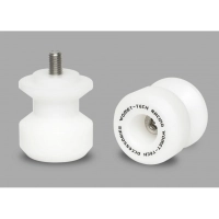 Paire de diabolos en plastique pour protection d'axe arrière m8