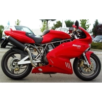 Echappement spark carbone (la paire) pour ducati 754 900 ss ie 1999 -