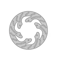 Disque de frein arrière type rond fe.a501