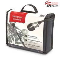 Set de sangles à boucles et crochets acebike ratchet strap deluxe duo