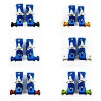 Tendeurs de chaine kalyosa bleu avec diabolos a pour yamaha mt07/fz07/xsr700