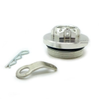 Bouchon moteur racing en aluminium pour bmw r1200gs / adventure / hp2 m34 x 1,5