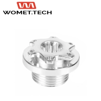 Bouchon moteur racing en aluminium womet tech® suzuki m20x1,5