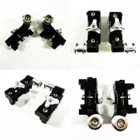 Tendeurs de chaine kalyosa noir avec diabolos c pour yamaha mt07/fz07/xsr700