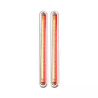 Feux arrière touring avec kit mono support alu