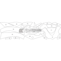 Film de protection anti-gravion eazi-guard® pour aprilia tuono v4 2015-2017