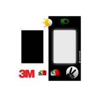 Autocollant noir 3m™ reflective - rétro réfléchissant à découper