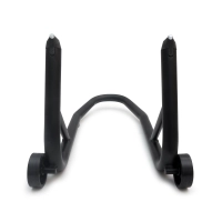 Béquille avant pour prise sous fourreaux de fourches