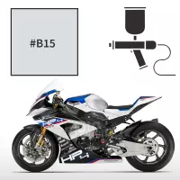 Peinture bmw light white s 1000 rr hp4 2013-2014/2017-2019