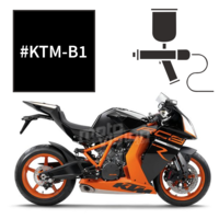 Peinture noir ktm rc8 r 1190 2011-2012