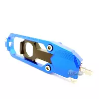 Tendeurs de chaine kalyosa bleu pour kawasaki zx6r 2005-2014