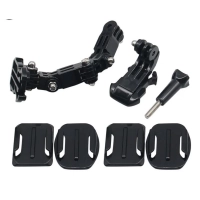 Kit de fixation camera sur casque