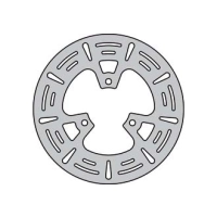 Disque de frein arrière type rond fe.b379