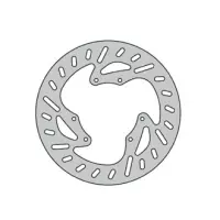 Disque de frein arrière type rond fe.b393