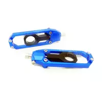 Tendeurs de chaine kalyosa bleu pour yamaha yzf r1 2015 - 2018