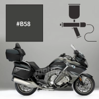 Peinture bmw thunder grey pearl k 1600 gtl 2017