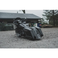 2009-2013 touring 5" sacoches allongées et kit de garde-boue usa plate recess