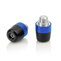 Paire d'embouts de guidon aluminium et delrin womettech kawasaki zx10r