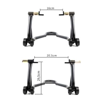 Béquille arrière universelle 50cc/125cc avec patins – ecartement de 16 à 26,5 cm