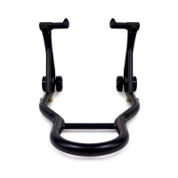 Béquille d'atelier moto roue avant sous fourche