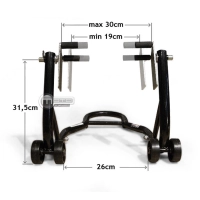 Lot de lèves moto avant et arrière