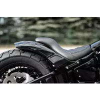 Garde-boue arrière m8 softail "bobbstr" 2018-2025 deluxe/heritage/slim/low rider/sport glide pour pneus larges 150-170 avec entretoises métalliques