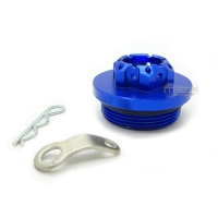 Bouchon moteur racing en aluminium pour bmw r1200gs / adventure / hp2 m34 x 1,5