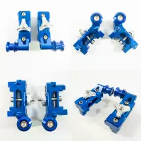 Tendeurs de chaine kalyosa bleu avec diabolos c pour yamaha mt07/fz07/xsr700