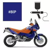 Peinture blue pearl ktm 950 adventure 2002-2013