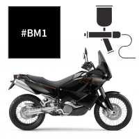 Peinture noir mat ktm 950 adventure 2002-2013