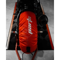 Paire de couvertures chauffantes rouges auto-régulée à 80 degrés