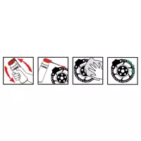 Dégraissant superpuissant système de freinage brake cleaner 750ml ipone