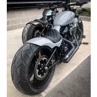 Garde-boue arrière softail "short oval" 2018-2022 breakout fxbr fxbrs (avec option feu arrière)