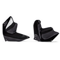 Paire de caches latéraux carbone ducati  multistrada 1200 2010-2014